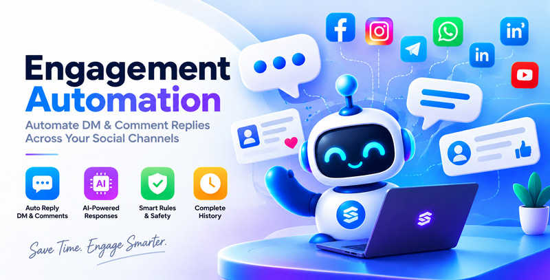 Engagement Automation – DM & Comment Reply Addon for Stackposts