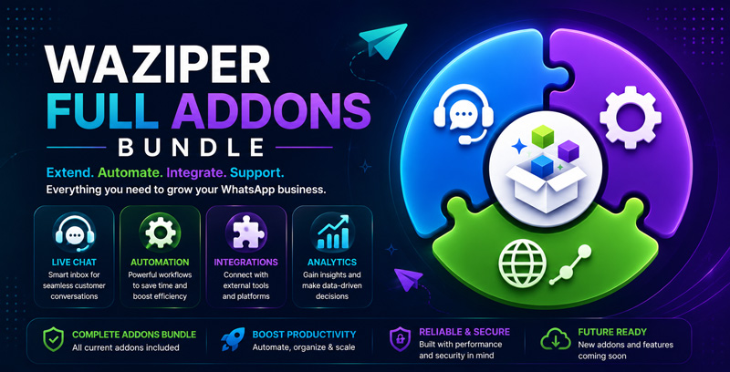 Waziper Full Addons Bundle